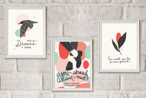 Vibrant Art Print Package
