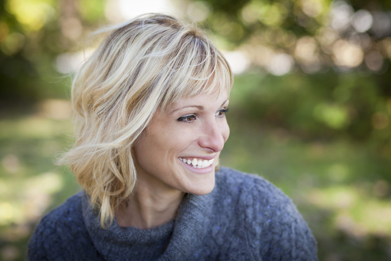 Portrait Of A Mature Woman Smiling